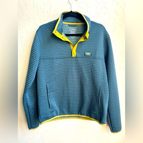 L.L. Bean Other - L.L. Bean Airlight Knit Pullover Sweatshirt Size Men's Med Gorpcore Hiking Cozy